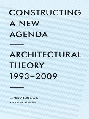 cover image of Constructing a New Agenda